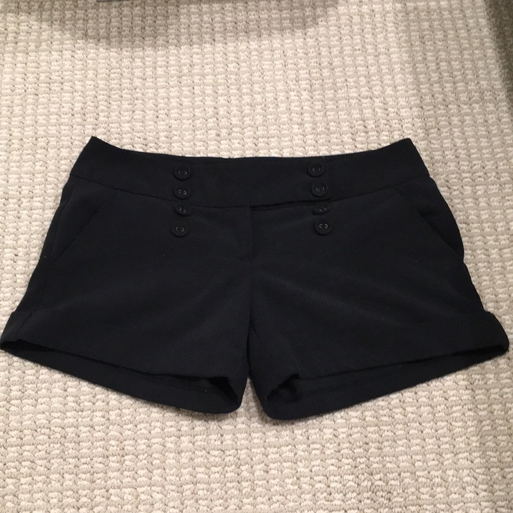 Black shorts